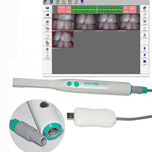 Nue version 1/4&#034; sony ccd mega pix dental wireless intraoral intra oral camera for sale
