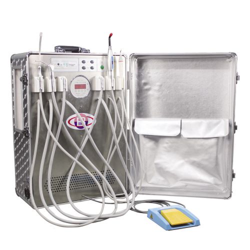 Portable Dental Unit BD-802 with Air Compressor Suction System 3 Way Syringe CE