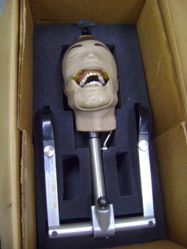 Dxttr iii dentsply rinn dental x-ray training head manikin 54-7050 xray chairmou for sale
