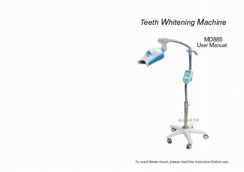 1 pc better price mobile teeth whitening light model md885 for sale