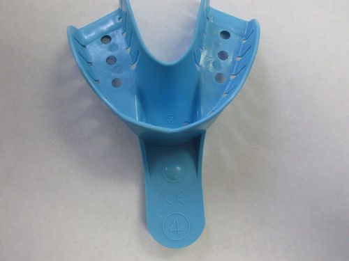 Dental Pac-Dent Disposable Impression Tray Medium Lower No.4