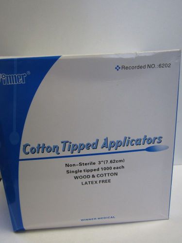 Winner 3&#034; cotton tipped tip applicator for sale