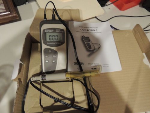 Oakton conductivity / tds meter - con 6/tds 6 for sale