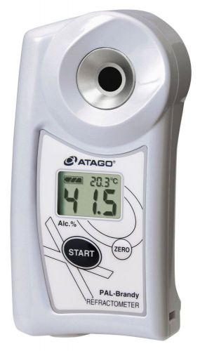 New atago pocket ethylalcohol concentration meter/refractometer pal-brandy 0-53 for sale