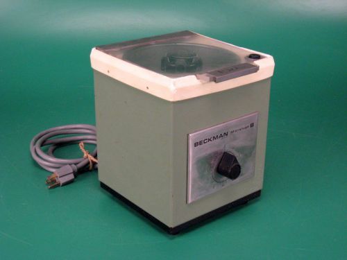 Beckman Microfuge Centrifuge Model B 6&#034;x3.25&#034;