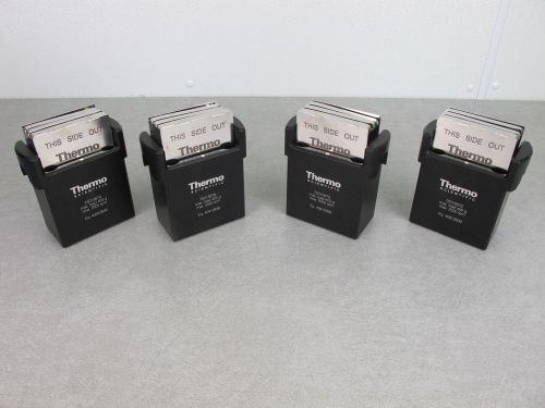 Thermo scientific four (4) rotor microplate buckets &amp; clips 75015679 &amp; 75015686 for sale