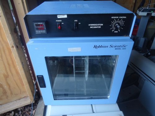 Robbins Scientific Model 400 Hybridization Incubator Oven w/ Rotator Rack