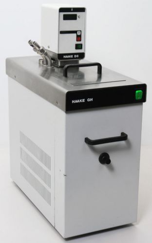Haake gh w/ d8 controller heated refrigerated 5l recirculating water bath for sale