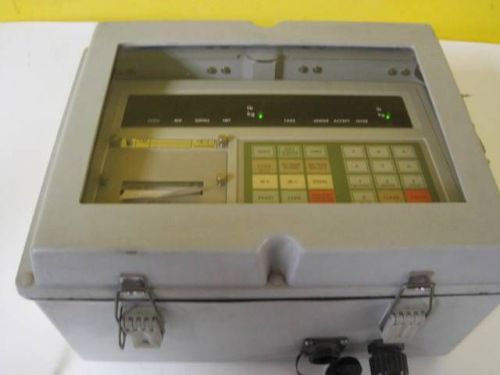 A&amp;d mkii weighing indicator with keyboard w/ junge command center case used for sale