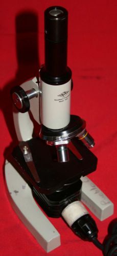 Spi southern precision instruments 1852 microscope 4x 10x 40x s/n 9770 for sale