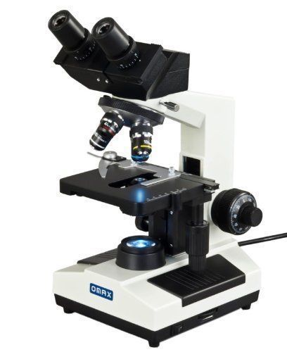 OMAX LED 40X-2000X Digital Binocular Compound Microscope Built-in 3.0MP USB Cam