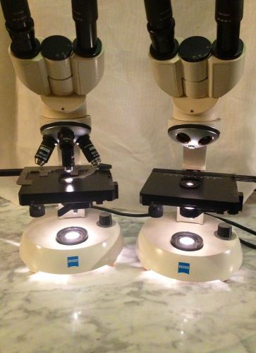 CARL ZEISS KF2 Research Microscopes !!!Lot Of 2!!!