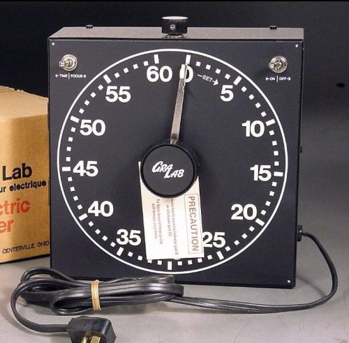 GRALAB 400 60 REPEATING EXPOSURE TIMER ELECTRIC PROCESS CONTROLLER SWITCH PHOTO