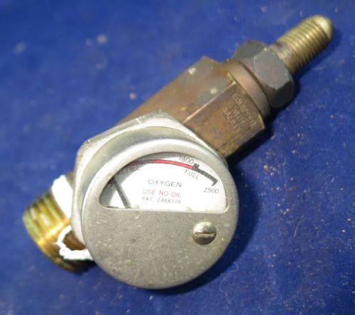 High pressure oxygen gauge for sale