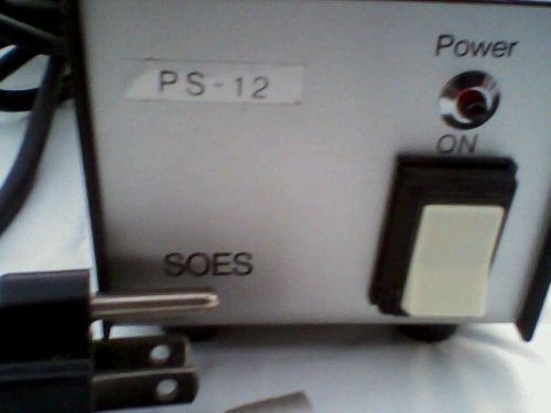 SOES Camera adapter power supply PS-12 GOOD WORKING CONDITION FREE US SHIPPING-