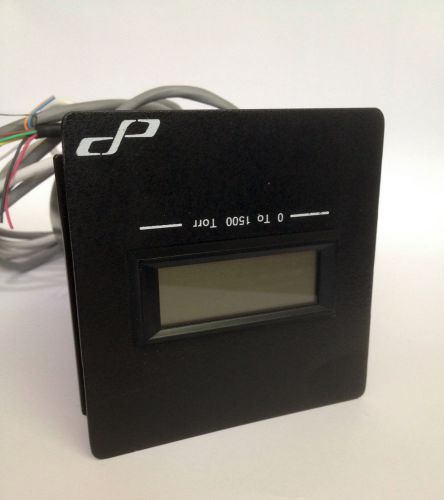 1 to 1500 torr Cole-Parmer Pressure/Vacuum Meter for Diaphragm-Type Sensor