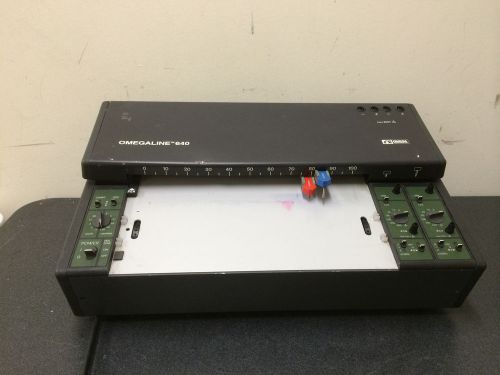 Omega Engineering Inc. Omegaline 640 Chart Recorder