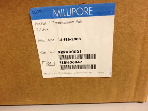 Millipore Prepak 1 Pretreatment Pak, 2 per Box PRPK00001US New