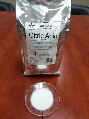 Citric Acid USP/Food Grade Organic 30 Lb Pack w/ FREE SHIPPING!