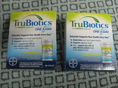 60 DAY SUPPLY  BRAND NEW SEALED  ONE A DAY TRUBIOTICS Probiotic Supplement