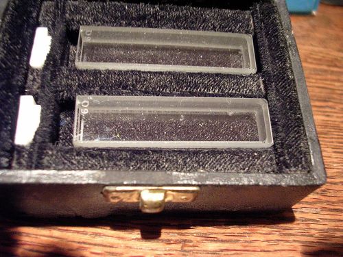 HELLMA GLASS SPECTROMETER  CELL 6Q  LOT OF 2