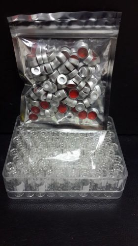 Chromatography vials standard 6*32mm +crimp cap (100 pieces) isolab germany for sale
