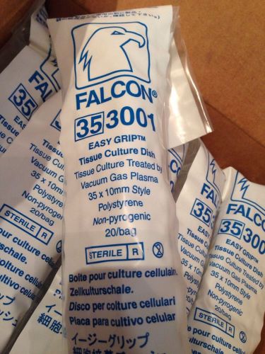 BD FALCON 353001 Falcon™ Easy-Grip Tissue Culture Dishe 5x10 mm 20/bag. free S&amp;H