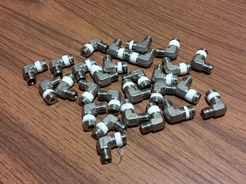 28 1/4&#034; swagelok 316 stainless steel elbow fittings uyf uos for sale