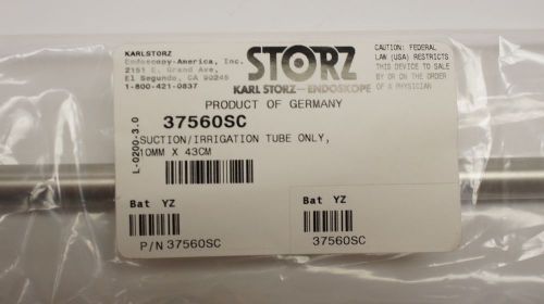 Storz 37560sc suction / irrigation tube only, 10mm x 43cm for sale