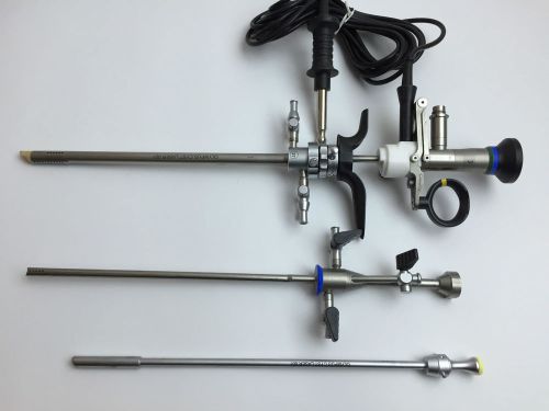 Olympus CYSTLASER 001 cystoscope with Working Element + Autoclave Scope &amp; Cord