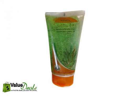 Divya aloevera gel for nourishing &amp; glorifying skin ramdev 150ml herbal ehf for sale