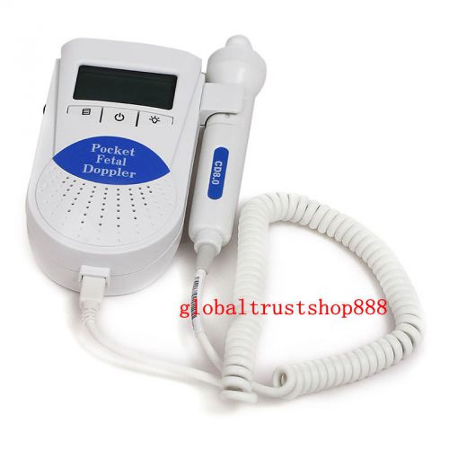 Sale new vascular doppler fetal doppler monitor w/ waterproof 8.0 mhz probe for sale