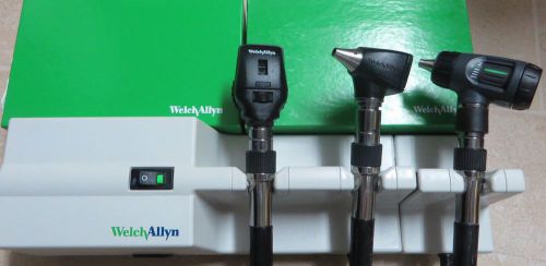 WELCH ALLYN 767 System, with 3 Cradles/Dock stations &amp; Heads 76710