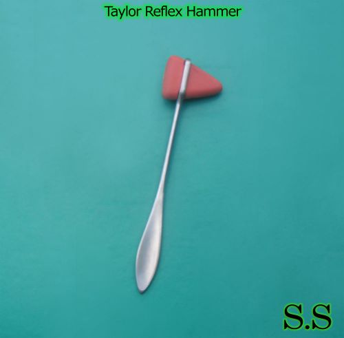 5 Taylor Percussion (Reflex) Hammer Stainless Steel Medical Surgical