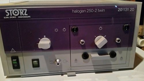 Karl Storz endoscopy halogen 250 - 2 twin cold light source