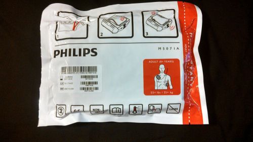 Philips heartstart onsite aed defibrillator pads exp 03/2017 - m5071a for sale