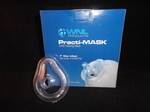 10 infant wnl cpr training mask  w/ 10 valve training valves for cpr mask for sale