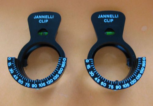 Pair. (2) Jannelli  Trial Lens Clips Model OS-399 FREE SHIPPING