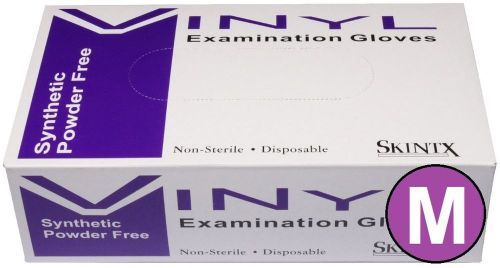 Vinyl examination gloves powder free medium 1000 count for sale