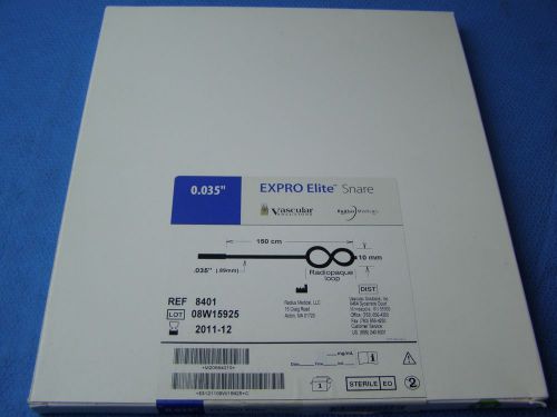1-Vascular Solutions EXPRO Elite Snare Radiopaque Loop 10mm Ref# 8401