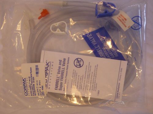 Corpak 204200 farrel valve and super farrell valve eneteral relief system case for sale