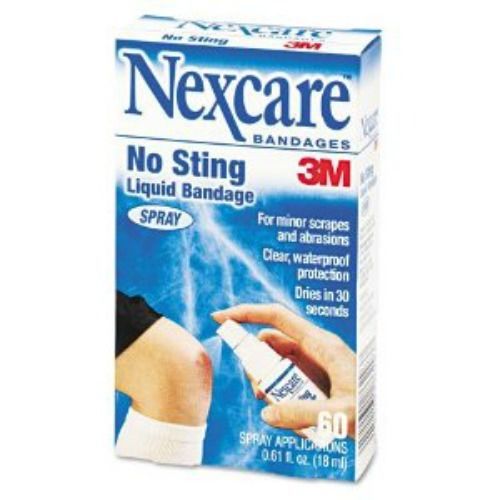 Nexcare No Sting Liquid Bandage Spray, 18ml (3505294/051131862937/347)