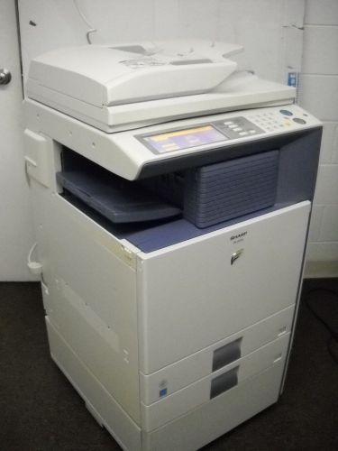 Sharp mx-2700n color copier network printer/ scanner with finisher/stapler for sale