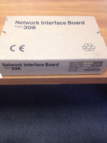 Network Interface Board Type 306 400489 Savin Ricoh