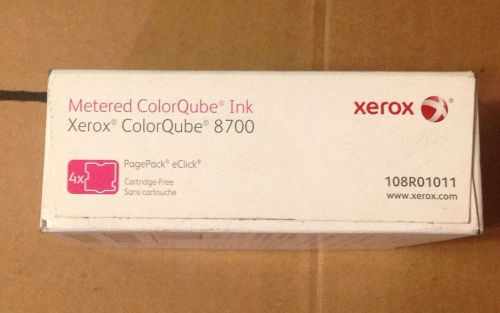 Xerox Metered ColorQube Ink 8700 Series 108R01011  Brand New Factory Sealed