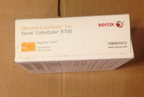 Xerox Metered ColorQube Ink 8700 Series 108R01012  Brand New Factory Sealed
