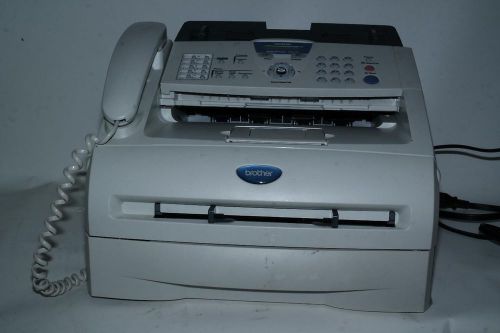 BROTHER INTELLIFAX 2820 LASER FAX MACHINE AND COPIER