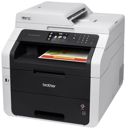 Brother mfc-9330cdw wireless all-in-one color printer with scanner, copier, fax for sale