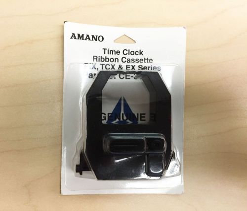AMANO PIX TCX CE315253 TIME CLOCK INK RIBBON CARTRIDGE - GENUINE!! NEW!!