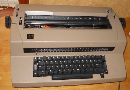 Vintage IBM Correcting Selectric III Typewriter Beige/Brown *SOLD FOR REPAIR*